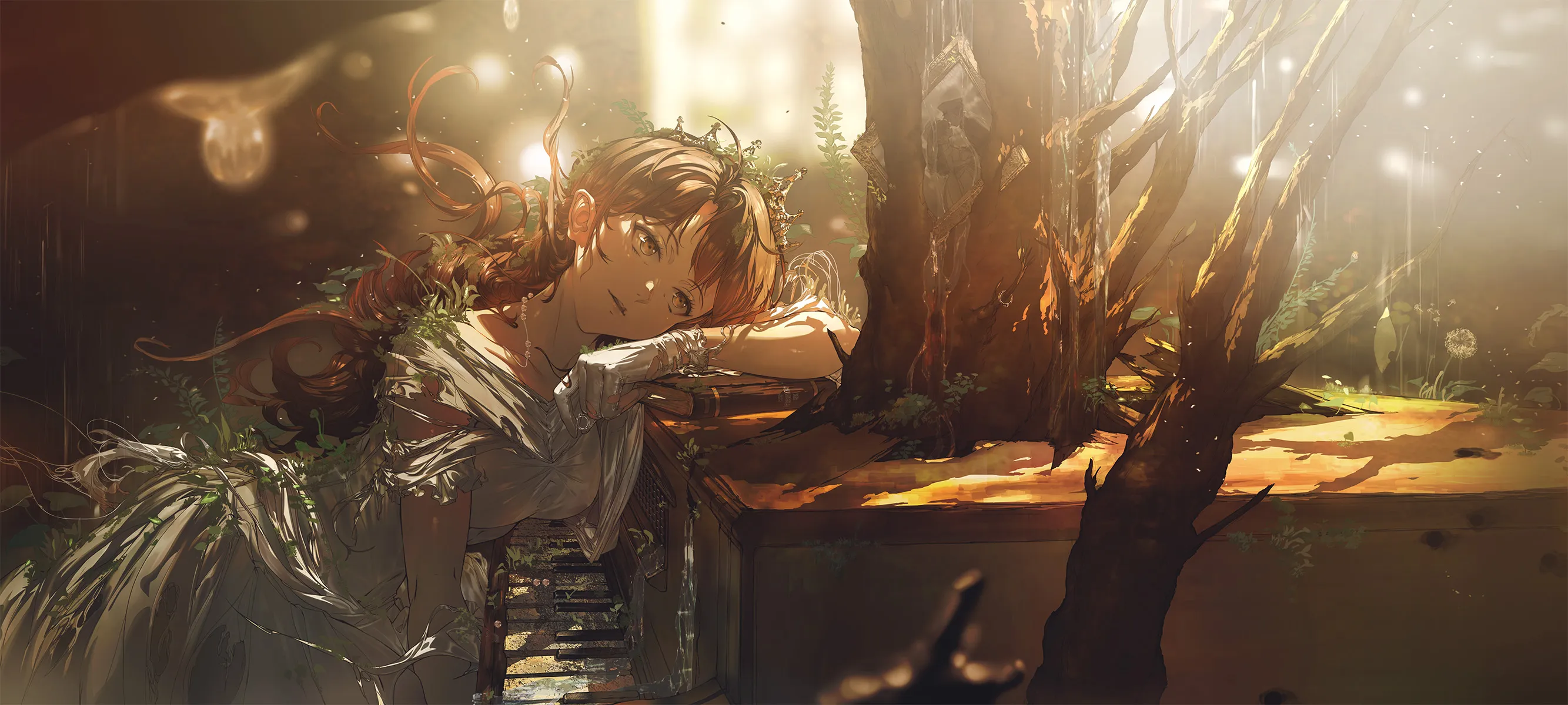 Mobile background image of the blog